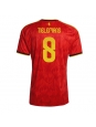Moške Nogometnih dresov Belgija Youri Tielemans #8 Domači SP 2026 Kratki rokavi Moške Nogometnih dresov Belgija Youri Tielemans #8 Domači SP 2026 Kratki rokavi